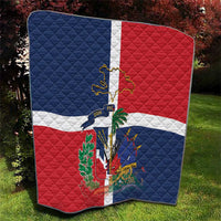 Hispaniola Map Quilt Dominican Republic Haiti Flag Together