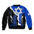 Israel Bomber Jacket Stars of David Sporty Style LT9 - Wonder Print Shop