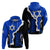 Israel Hoodie Stars of David Sporty Style - Wonder Print Shop