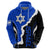 Israel Hoodie Stars of David Sporty Style - Wonder Print Shop