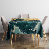 Everglades Alligator Alcatraz Vintage Tablecloth - Wonder Print Shop