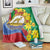 Eritrea New Year Personalized Blanket Enkutatash Adey Abeba Flower Art