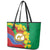 Eritrea New Year Personalized Leather Tote Bag Enkutatash Adey Abeba Flower Art