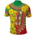 Ethiopian New Year Polo Shirt Enkutatash Adey Abeba Flower Art