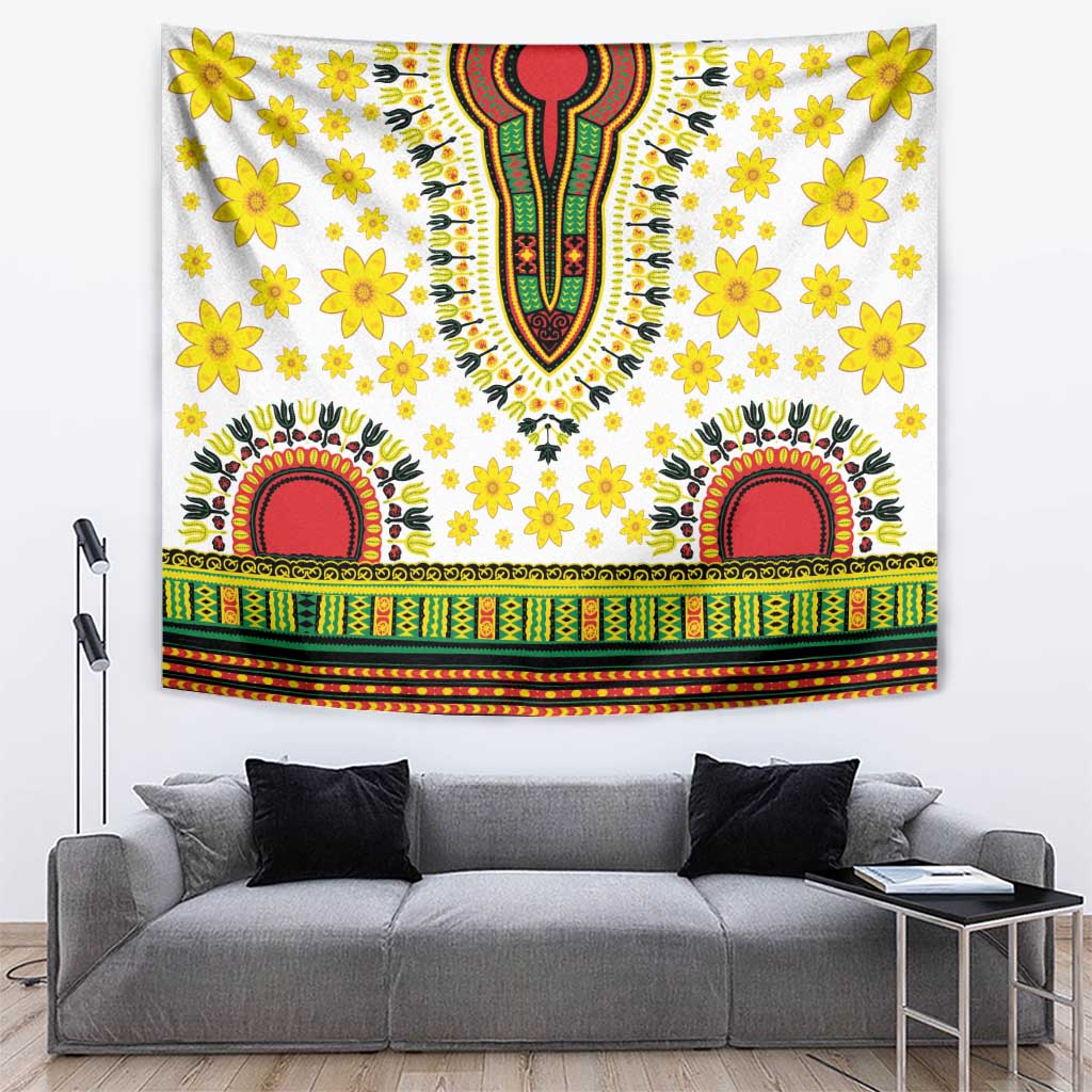 Enkutatash Dashiki and Adey Abeba Tapestry