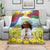 Happy Enkutatash Eritrea Personalized Blanket Beautiful Girl Adey Abeba Flower