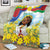 Happy Enkutatash Eritrea Personalized Blanket Beautiful Girl Adey Abeba Flower