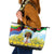 Happy Enkutatash Eritrea Personalized Leather Tote Bag Beautiful Girl Adey Abeba Flower