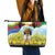 Happy Enkutatash Eritrea Personalized Leather Tote Bag Beautiful Girl Adey Abeba Flower