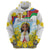 Happy Enkutatash Eritrea Personalized Zip Hoodie Beautiful Girl Adey Abeba Flower - Wonder Print Shop