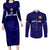 Scotland Rugby Couples Matching Long Sleeve Bodycon Dress and Long Sleeve Button Shirts Scottish Thistle World Cup 2023 LT9 - Wonder Print Shop