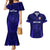 Scotland Rugby Couples Matching Mermaid Dress and Hawaiian Shirt Scottish Thistle World Cup 2023 LT9 - Wonder Print Shop