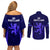 Scotland Rugby Couples Matching Off Shoulder Short Dress and Long Sleeve Button Shirts Scottish Thistle World Cup 2023 LT9 - Wonder Print Shop