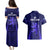 Scotland Rugby Couples Matching Puletasi Dress and Hawaiian Shirt Scottish Thistle World Cup 2023 LT9 - Wonder Print Shop