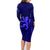 Scotland Rugby Family Matching Long Sleeve Bodycon Dress and Hawaiian Shirt Scottish Thistle World Cup 2023 LT9 - Wonder Print Shop