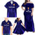 Scotland Rugby Family Matching Off Shoulder Maxi Dress and Hawaiian Shirt Scottish Thistle World Cup 2023 LT9 - Wonder Print Shop