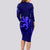 Scotland Rugby Long Sleeve Bodycon Dress Scottish Thistle World Cup 2023 - Wonder Print Shop