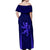 Scotland Rugby Off Shoulder Maxi Dress Scottish Thistle World Cup 2023 - Wonder Print Shop