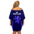 Scotland Rugby Off Shoulder Short Dress Scottish Thistle World Cup 2023 - Wonder Print Shop