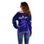 Scotland Rugby Off Shoulder Sweater Scottish Thistle World Cup 2023 - Wonder Print Shop