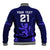 Custom Scotland Rugby Baseball Jacket Scottish Thistle World Cup 2023 LT9 - Wonder Print Shop