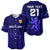 Custom Scotland Rugby Baseball Jersey Scottish Thistle World Cup 2023 LT9 - Wonder Print Shop