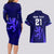 Custom Scotland Rugby Couples Matching Long Sleeve Bodycon Dress and Hawaiian Shirt Scottish Thistle World Cup 2023 LT9 - Wonder Print Shop