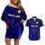 Custom Scotland Rugby Couples Matching Off Shoulder Short Dress and Hawaiian Shirt Scottish Thistle World Cup 2023 LT9 - Wonder Print Shop