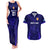 Custom Scotland Rugby Couples Matching Tank Maxi Dress and Hawaiian Shirt Scottish Thistle World Cup 2023 LT9 - Wonder Print Shop