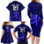 Custom Scotland Rugby Family Matching Long Sleeve Bodycon Dress and Hawaiian Shirt Scottish Thistle World Cup 2023 LT9 - Wonder Print Shop