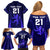 Custom Scotland Rugby Family Matching Off Shoulder Short Dress and Hawaiian Shirt Scottish Thistle World Cup 2023 LT9 - Wonder Print Shop