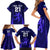 Custom Scotland Rugby Family Matching Short Sleeve Bodycon Dress and Hawaiian Shirt Scottish Thistle World Cup 2023 - Wonder Print Shop