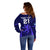 Custom Scotland Rugby Off Shoulder Sweater Scottish Thistle World Cup 2023 - Wonder Print Shop