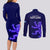 Scotland Rugby Couples Matching Long Sleeve Bodycon Dress and Long Sleeve Button Shirts Go Scottish World Cup Sporty Style LT9 - Wonder Print Shop