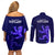 Scotland Rugby Couples Matching Off Shoulder Short Dress and Long Sleeve Button Shirts Go Scottish World Cup Sporty Style LT9 - Wonder Print Shop