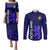 Scotland Rugby Couples Matching Puletasi Dress and Long Sleeve Button Shirts Go Scottish World Cup Sporty Style LT9 - Wonder Print Shop