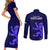 Scotland Rugby Couples Matching Short Sleeve Bodycon Dress and Long Sleeve Button Shirts Go Scottish World Cup Sporty Style LT9 - Wonder Print Shop