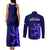 Scotland Rugby Couples Matching Tank Maxi Dress and Long Sleeve Button Shirts Go Scottish World Cup Sporty Style LT9 - Wonder Print Shop