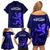 Scotland Rugby Family Matching Off Shoulder Short Dress and Hawaiian Shirt Go Scottish World Cup Sporty Style LT9 - Wonder Print Shop