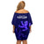 Scotland Rugby Family Matching Off Shoulder Short Dress and Hawaiian Shirt Go Scottish World Cup Sporty Style LT9 - Wonder Print Shop