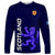 Scotland Rugby Long Sleeve Shirt Go Scottish World Cup Sporty Style - Wonder Print Shop