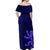 Scotland Rugby Off Shoulder Maxi Dress Go Scottish World Cup Sporty Style - Wonder Print Shop