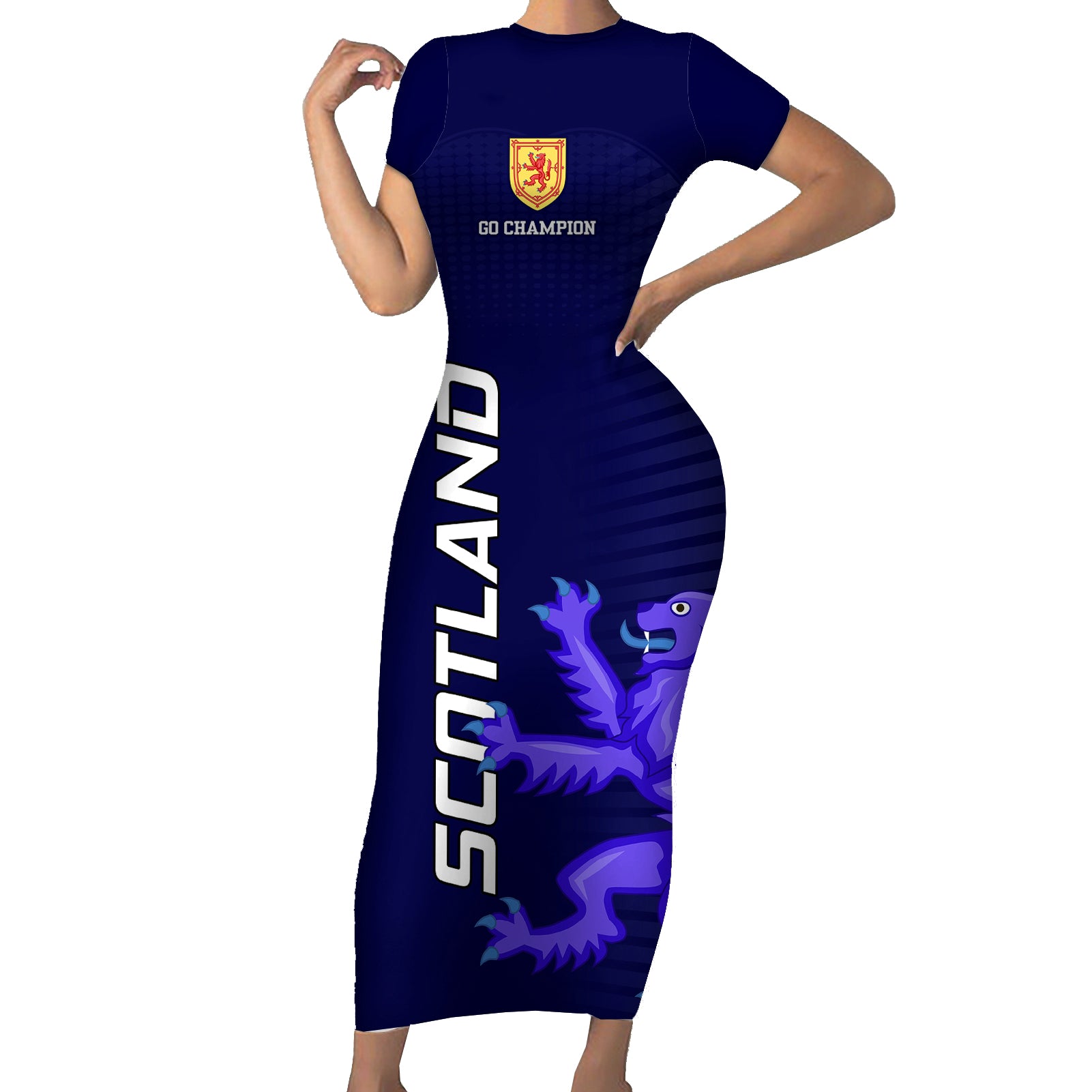 scotland-rugby-short-sleeve-bodycon-dress-go-scottish-world-cup-sporty-style