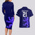 Custom Scotland Rugby Couples Matching Long Sleeve Bodycon Dress and Hawaiian Shirt Go Scottish World Cup Sporty Style LT9 - Wonder Print Shop