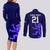 Custom Scotland Rugby Couples Matching Long Sleeve Bodycon Dress and Long Sleeve Button Shirts Go Scottish World Cup Sporty Style LT9 - Wonder Print Shop