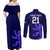 Custom Scotland Rugby Couples Matching Off Shoulder Maxi Dress and Long Sleeve Button Shirts Go Scottish World Cup Sporty Style LT9 - Wonder Print Shop