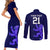 Custom Scotland Rugby Couples Matching Short Sleeve Bodycon Dress and Long Sleeve Button Shirts Go Scottish World Cup Sporty Style LT9 - Wonder Print Shop