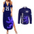 Custom Scotland Rugby Couples Matching Summer Maxi Dress and Long Sleeve Button Shirts Go Scottish World Cup Sporty Style LT9 - Wonder Print Shop