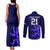 Custom Scotland Rugby Couples Matching Tank Maxi Dress and Long Sleeve Button Shirts Go Scottish World Cup Sporty Style LT9 - Wonder Print Shop