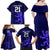 Custom Scotland Rugby Family Matching Off Shoulder Long Sleeve Dress and Hawaiian Shirt Go Scottish World Cup Sporty Style - Wonder Print Shop